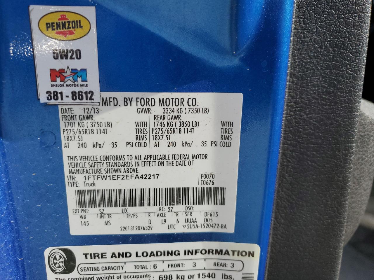 2014 Ford F-150 - Image 14