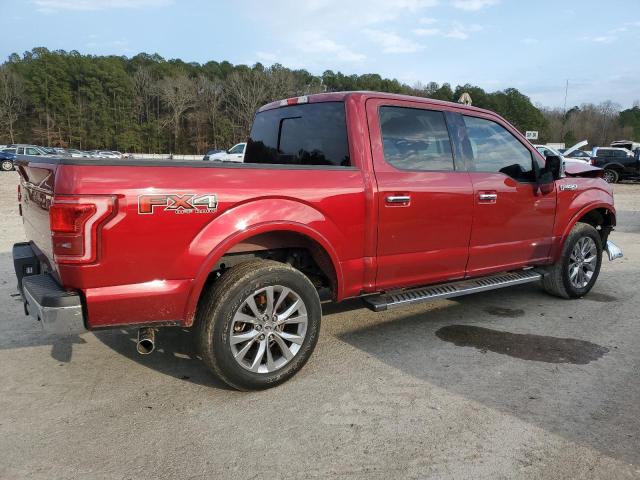  FORD F-150 2017 Червоний