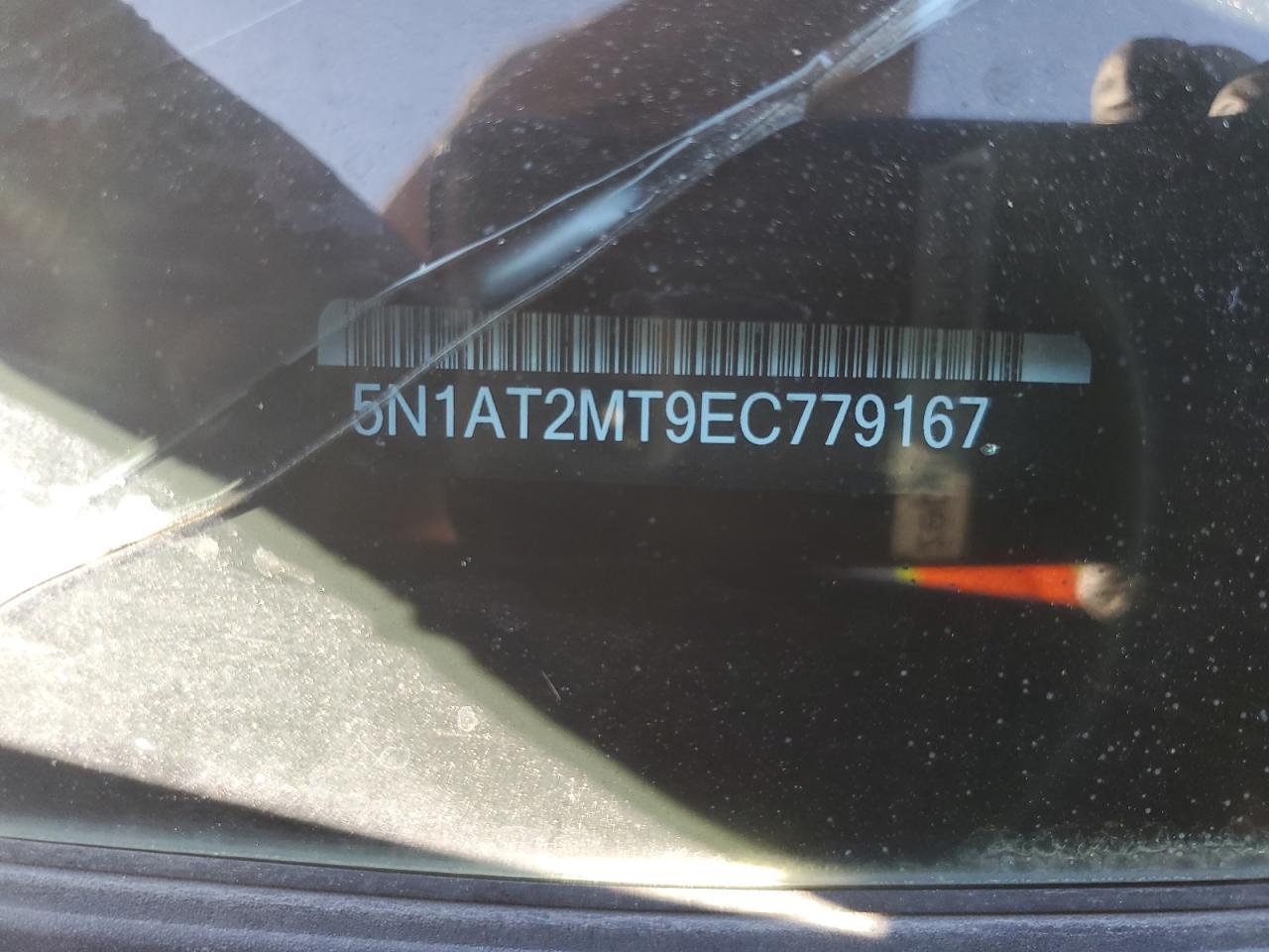 2014 Nissan Rogue S VIN: 5N1AT2MT9EC779167 Lot: 44569585