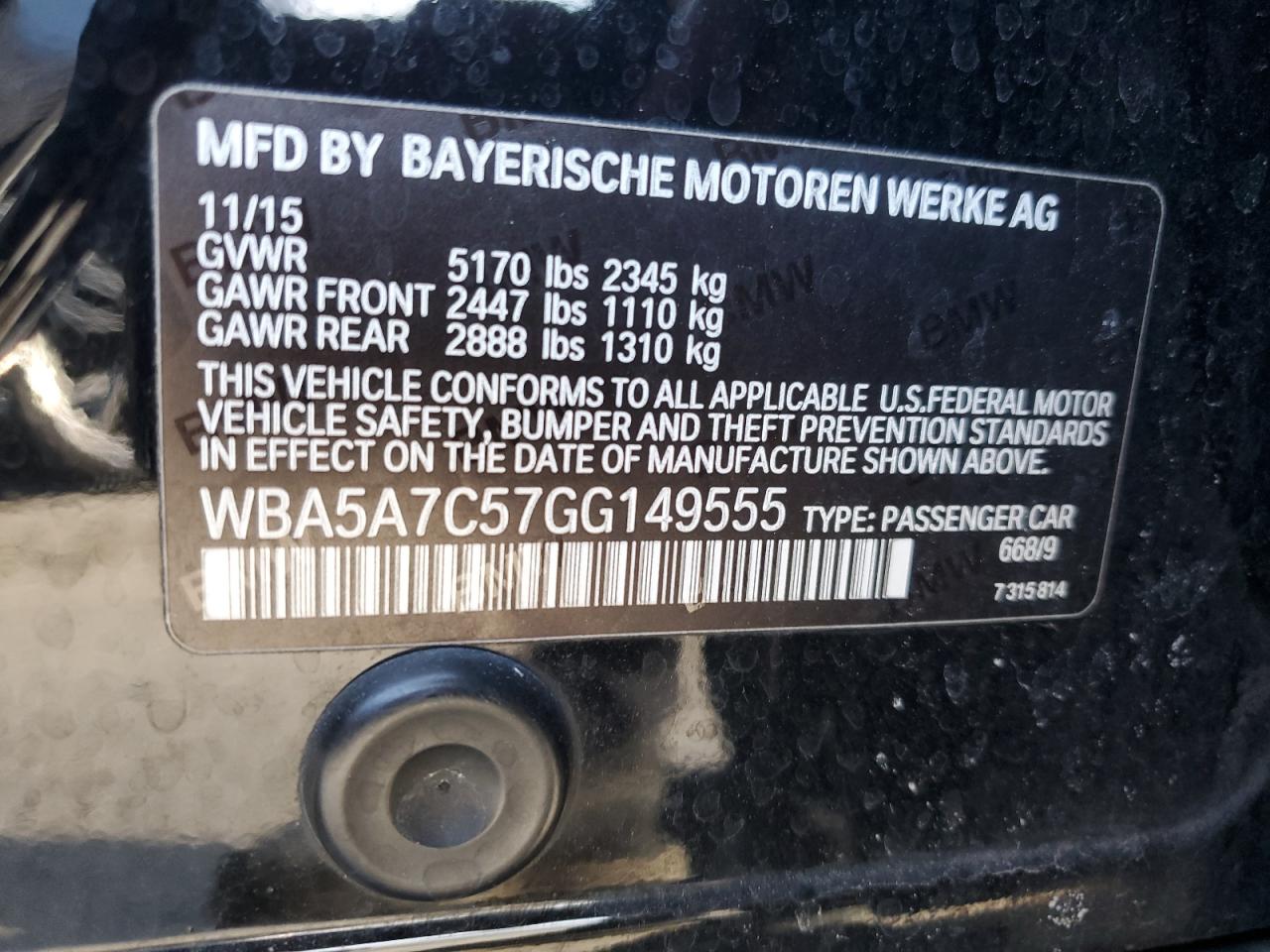 2016 BMW 5er - Image 12