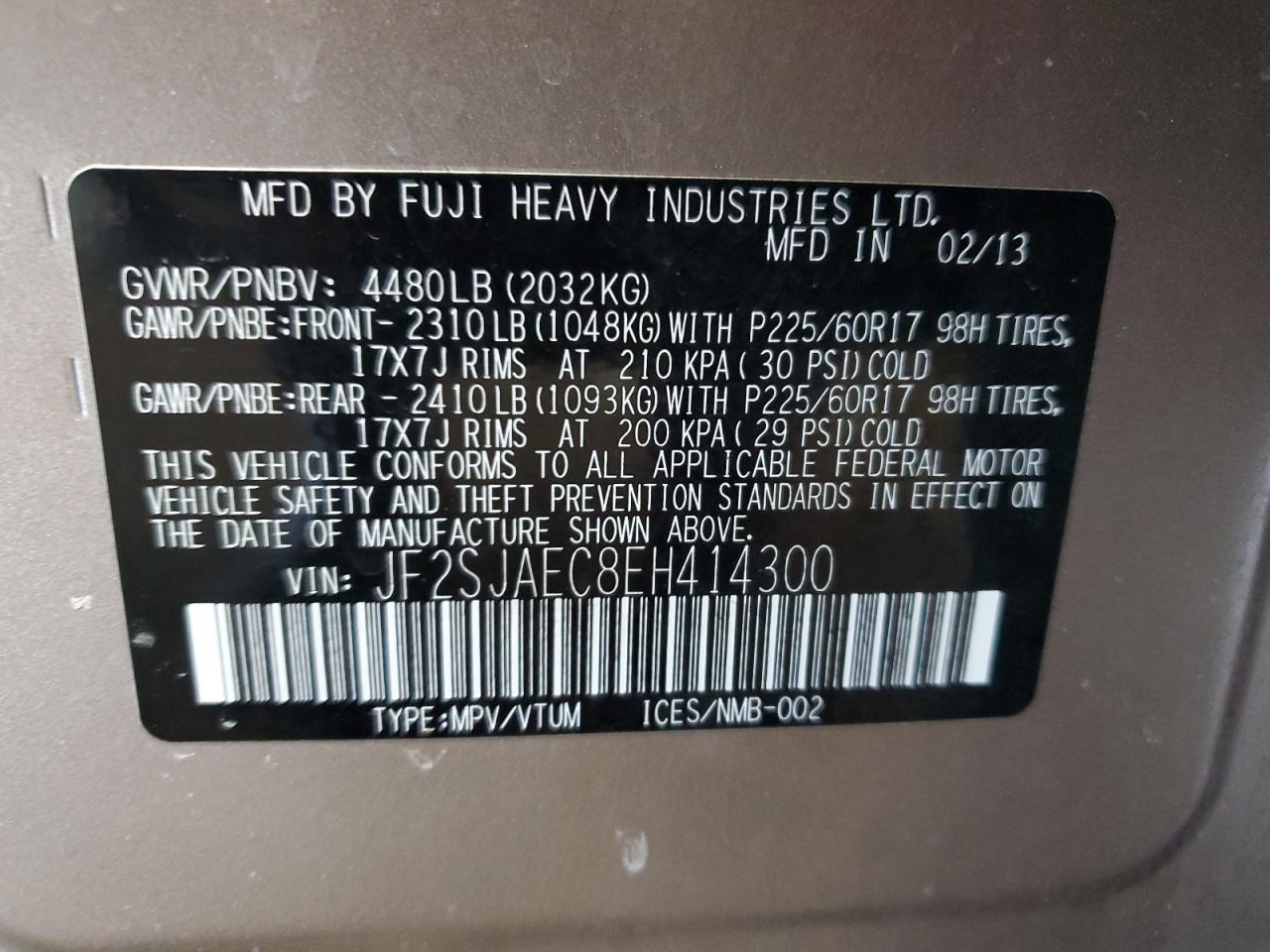 2014 Subaru Forester - Image 13