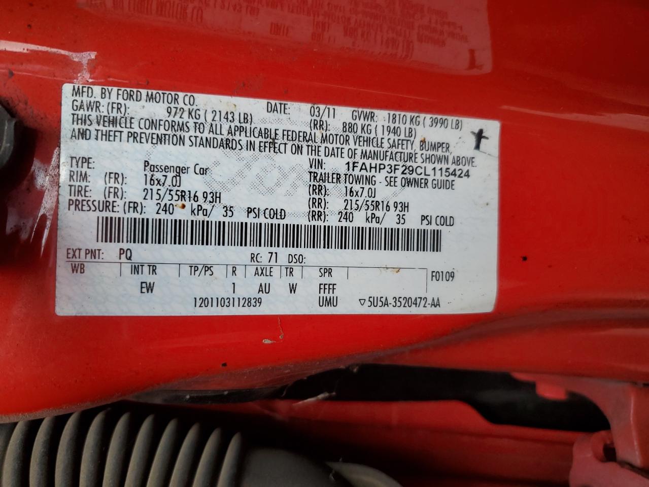 2012 Ford Focus - Image 12