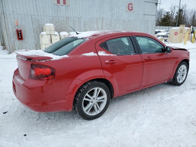  DODGE AVENGER 2012 Красный