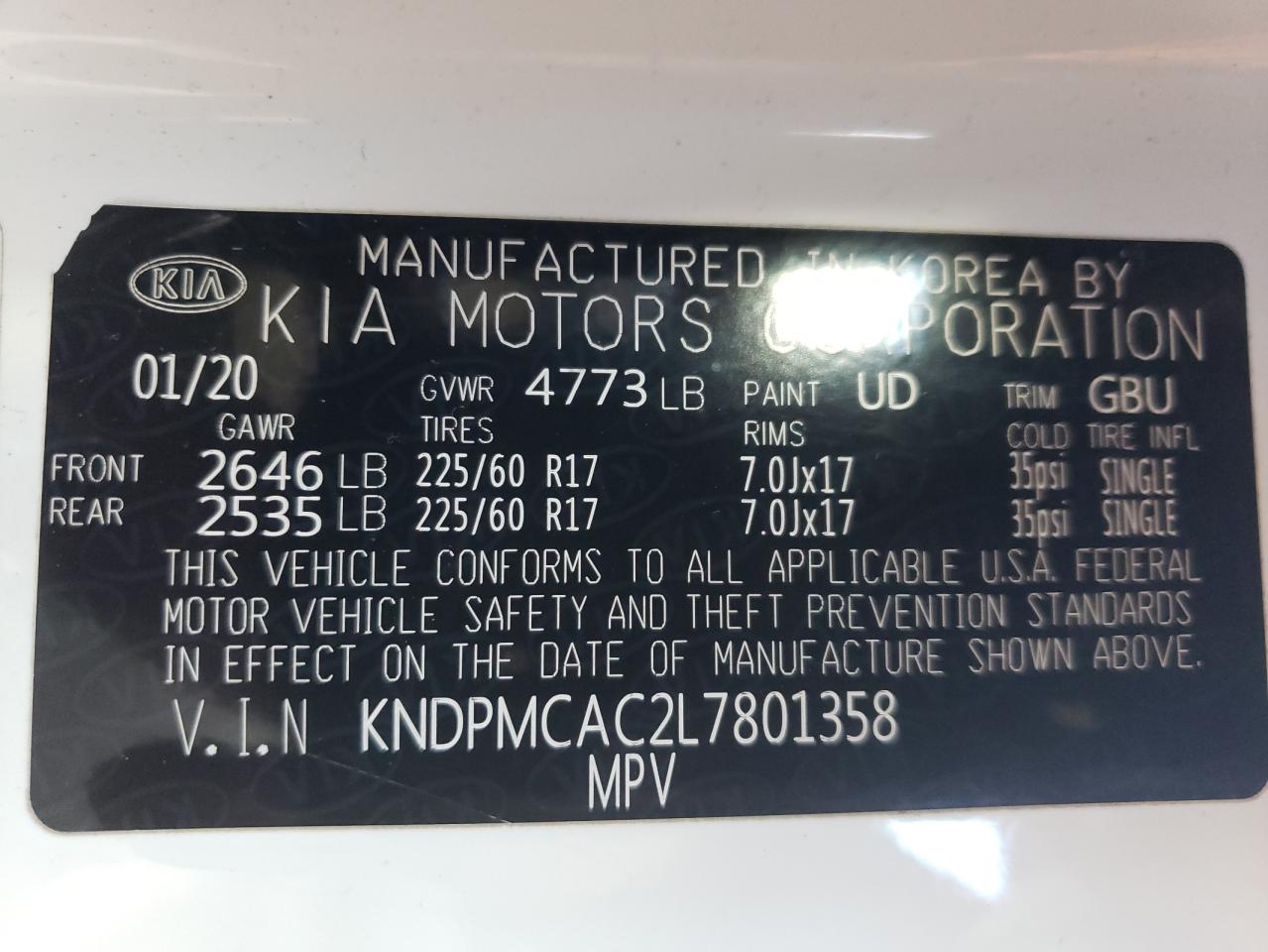 2020 Kia Sportage - Image 13