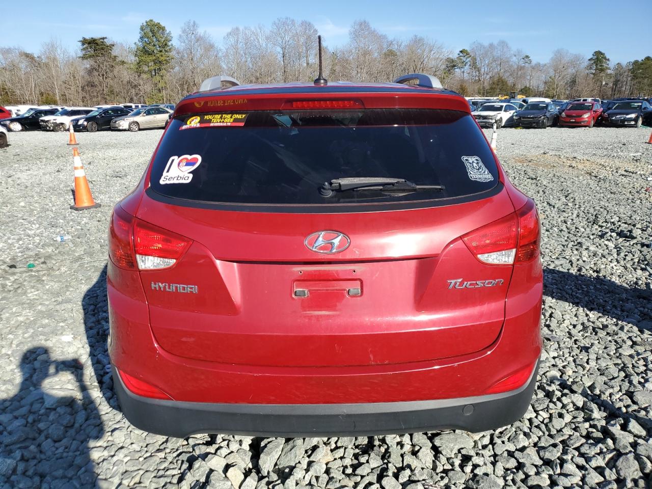 2013 Hyundai Tucson Gls VIN: KM8JU3AC2DU670632 Lot: 69441685