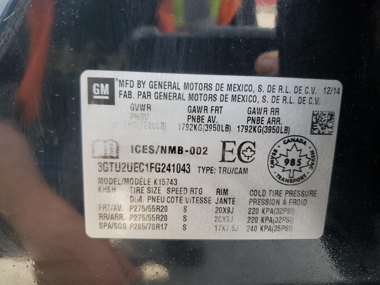 2015 GMC Sierra - Image 12