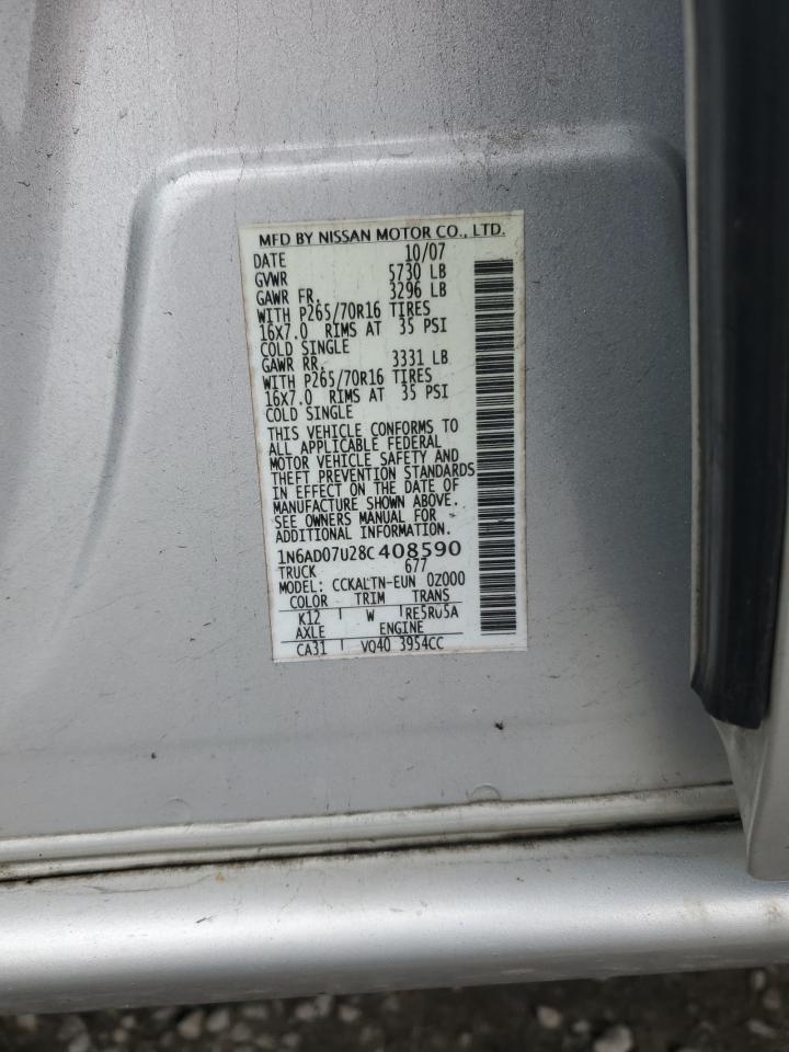 2008 Nissan Navara (Frontier) - Image 14