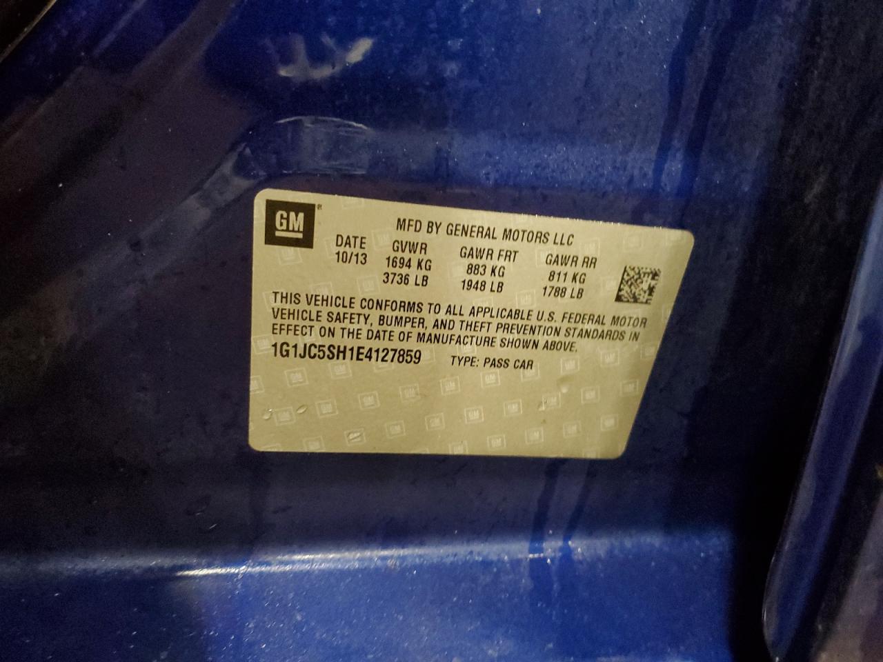 2014 Chevrolet Sonic - Image 12