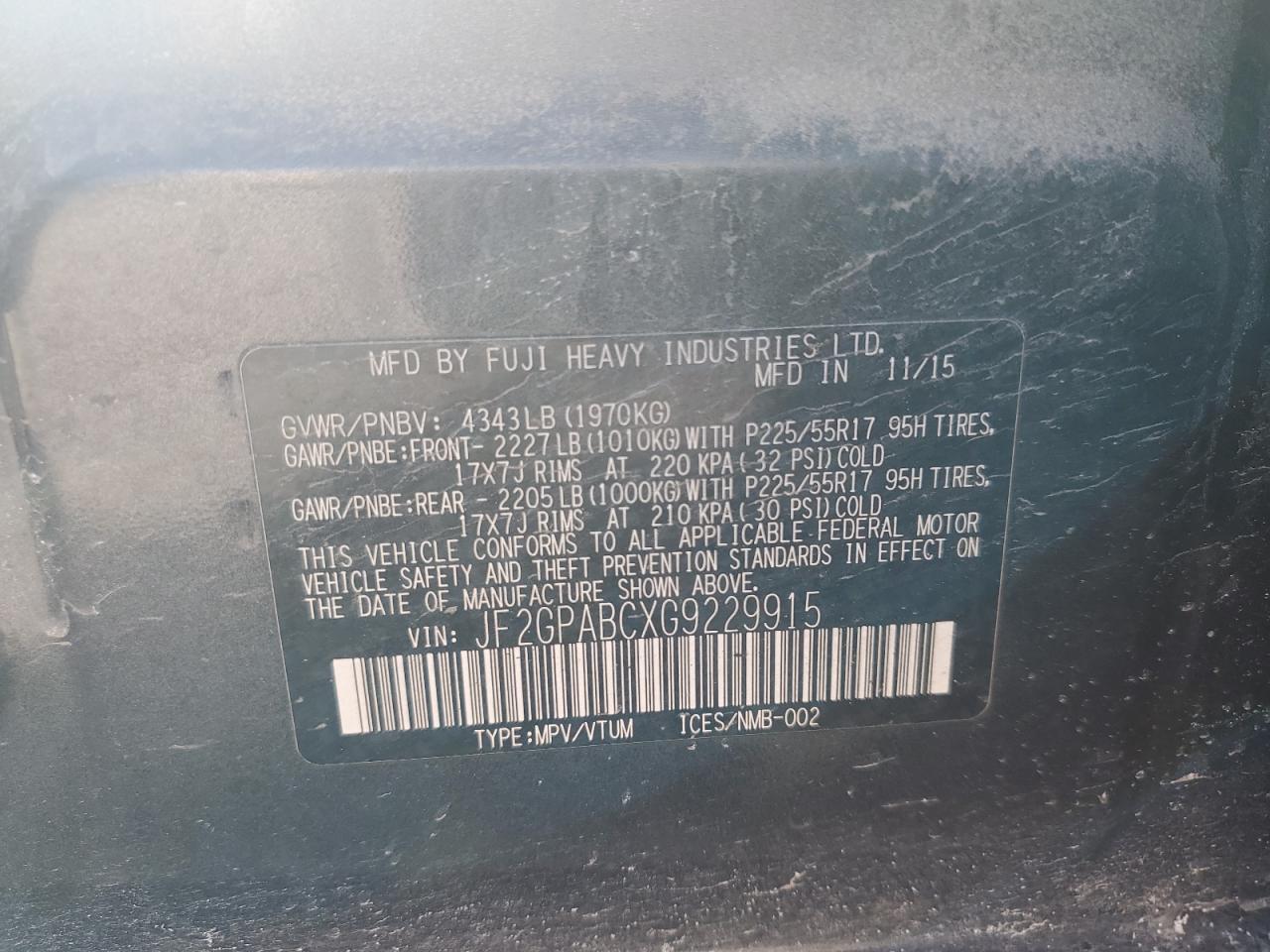 2016 Subaru XV - Image 14