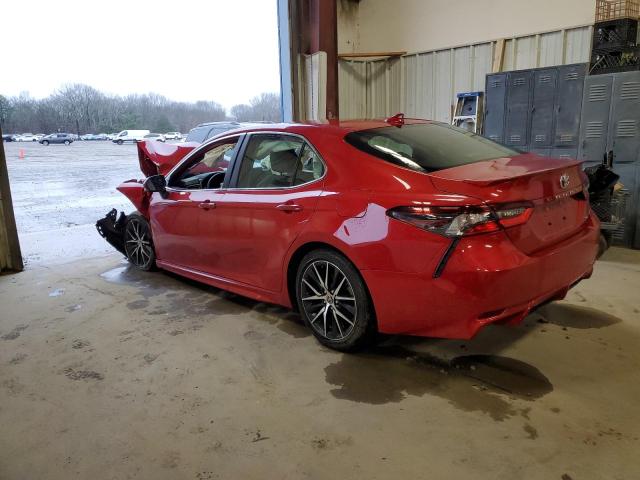  TOYOTA CAMRY 2024 Red