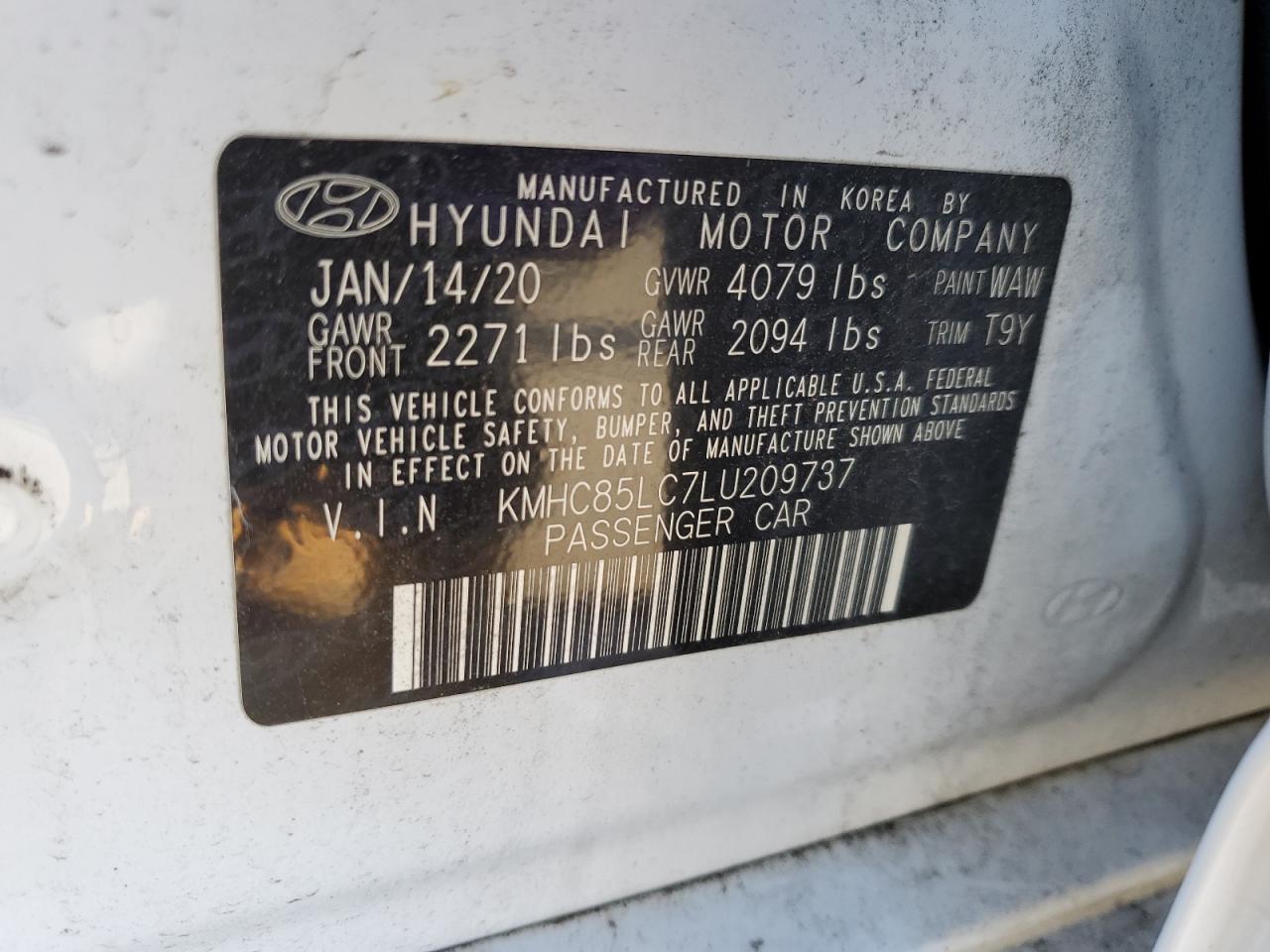 2020 Hyundai IONIQ - Image 13