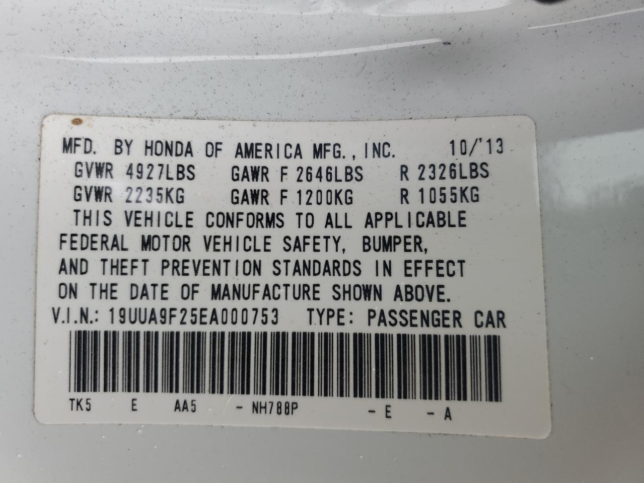 2014 Acura TL - Image 12