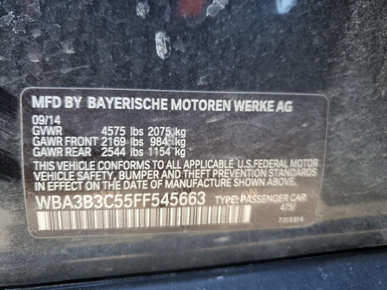 2015 BMW 3er - Image 12