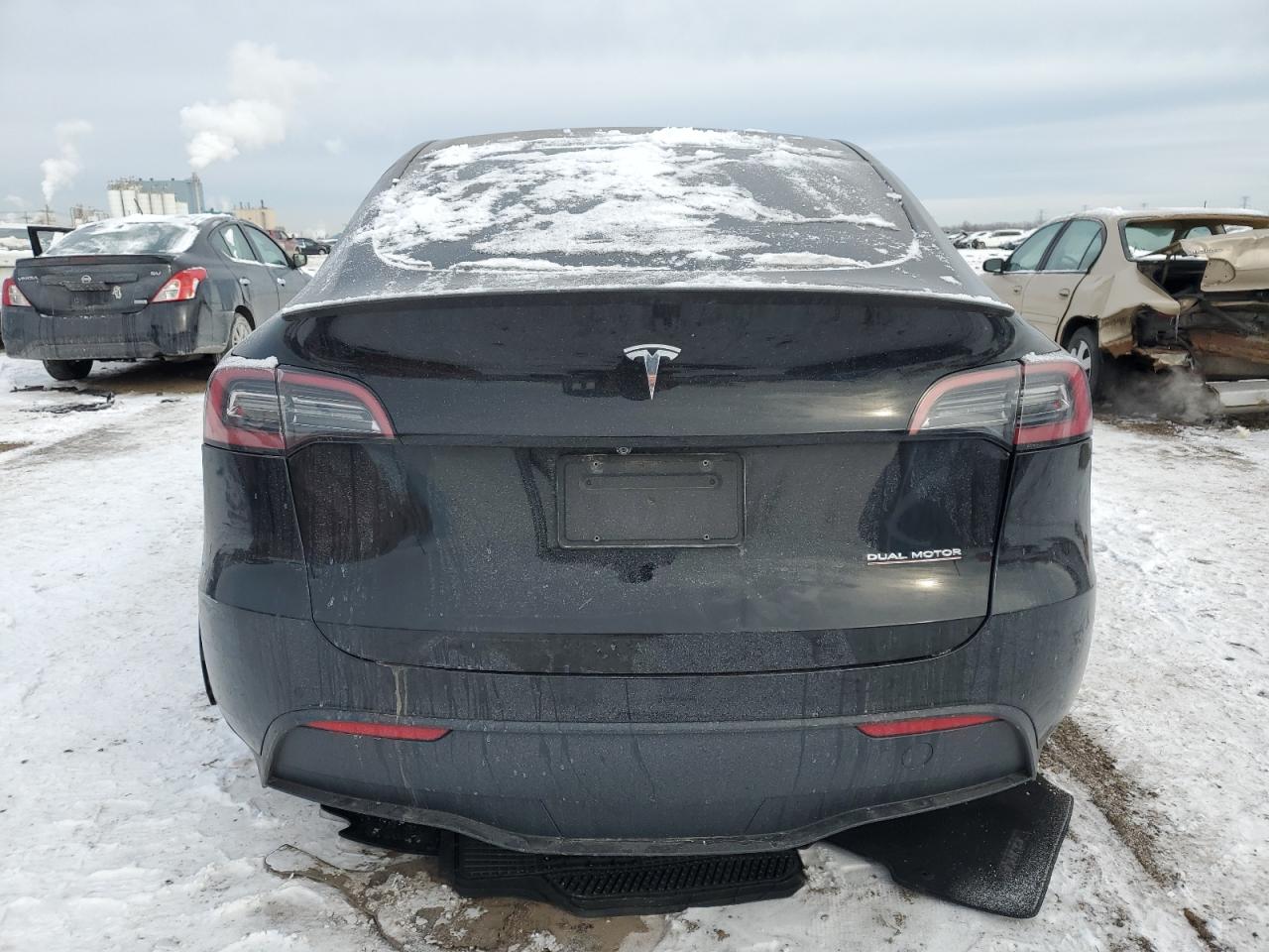 2022 Tesla Model Y VIN: 7SAYGDEF9NF491070 Lot: 45176675
