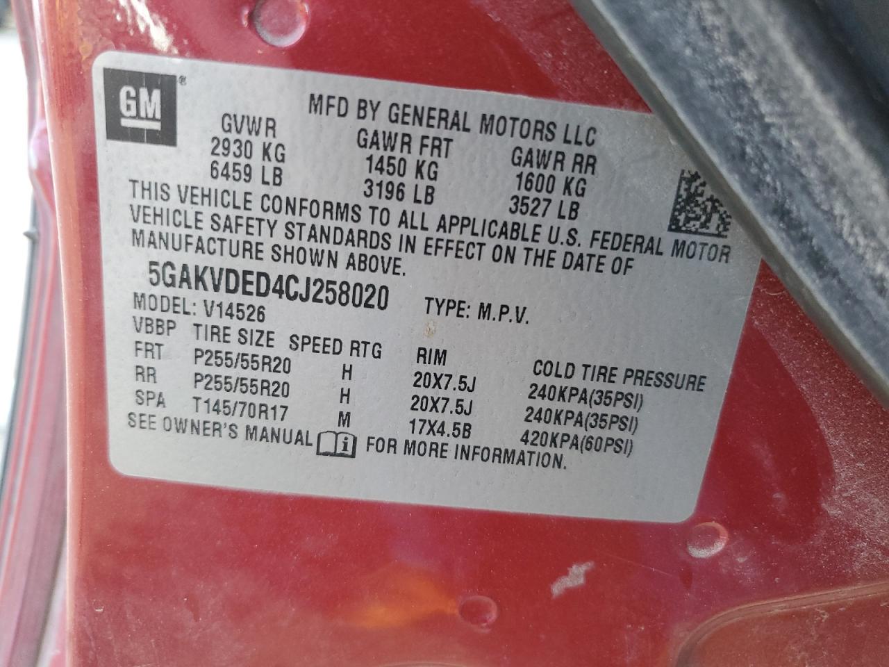 2012 Buick Enclave - Image 15