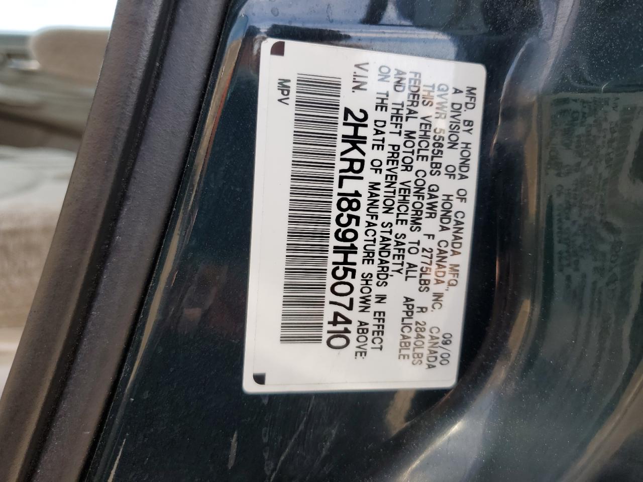 2001 Honda Odyssey - Image 13