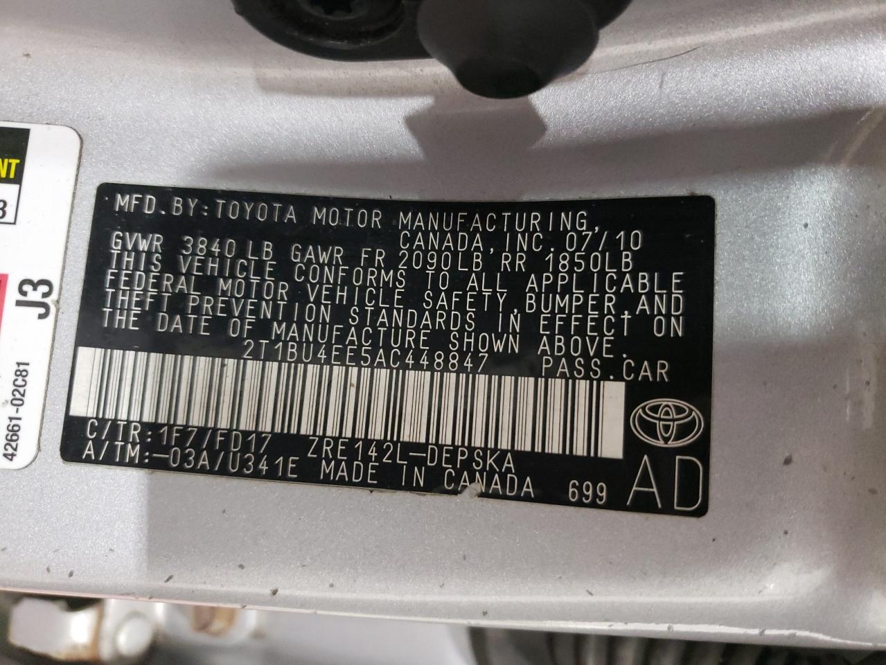 2010 Toyota Corolla - Image 12