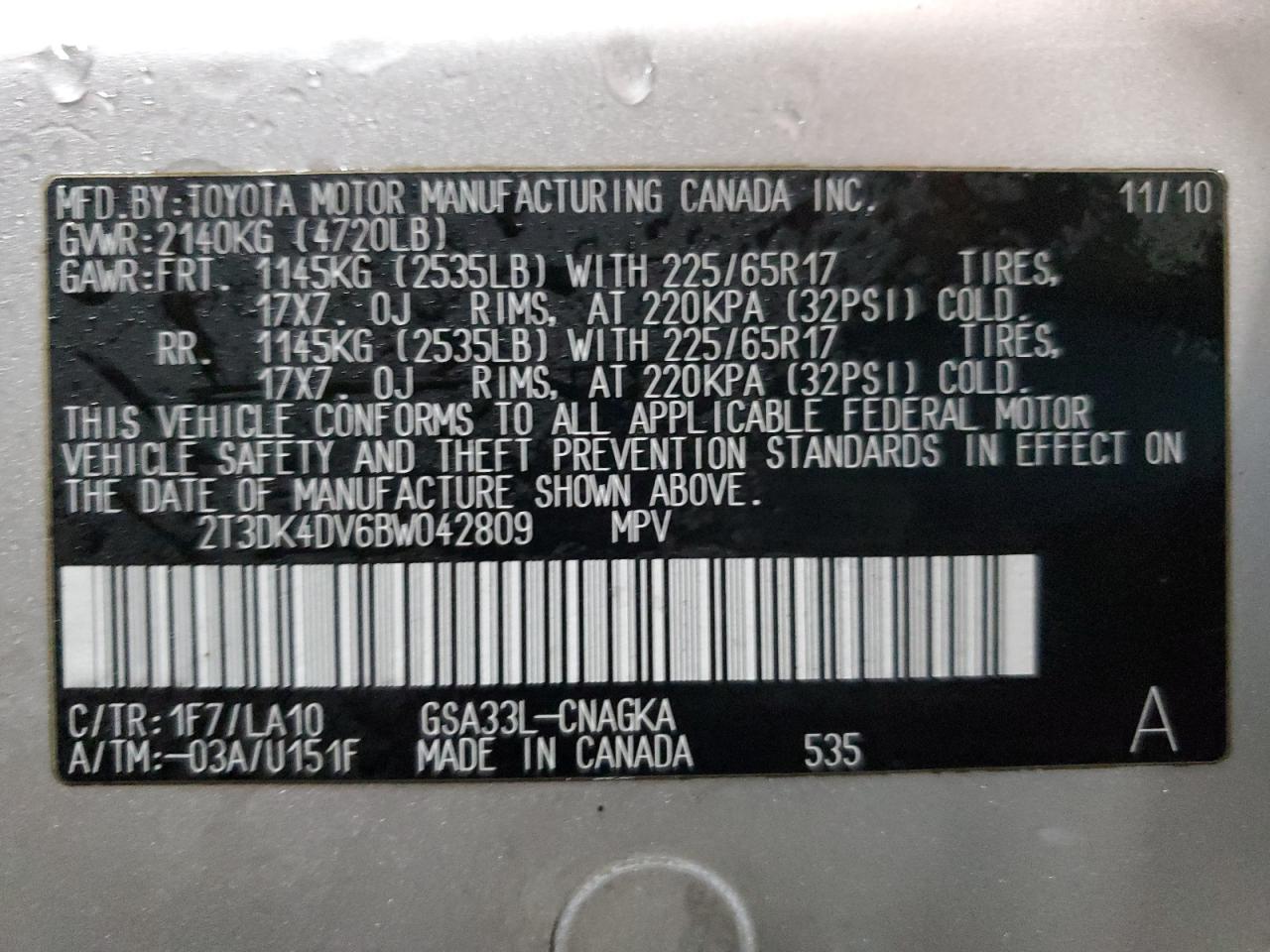 2011 Toyota RAV 4 - Image 13