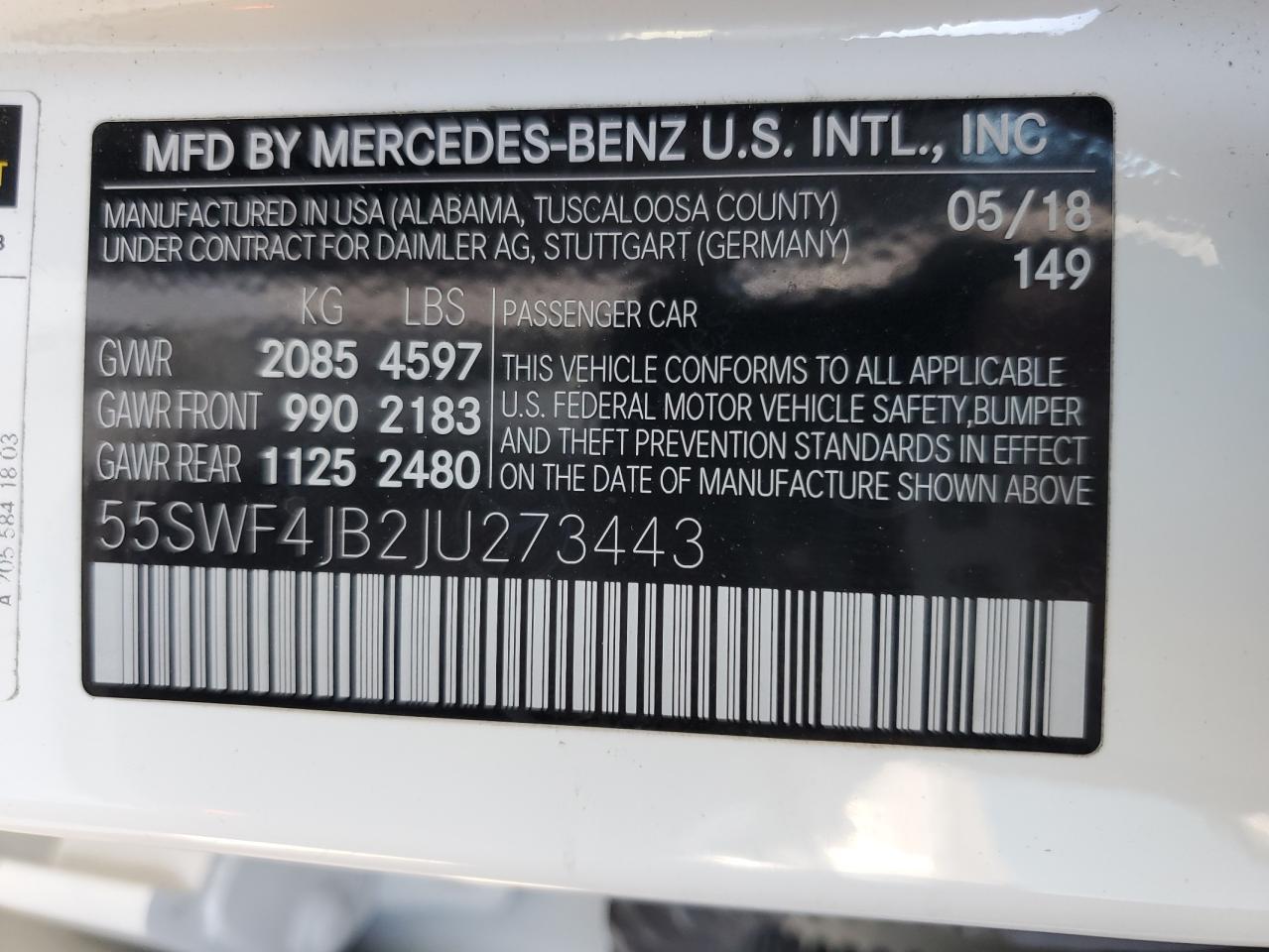 2018 Mercedes-Benz C-klasse - Image 14