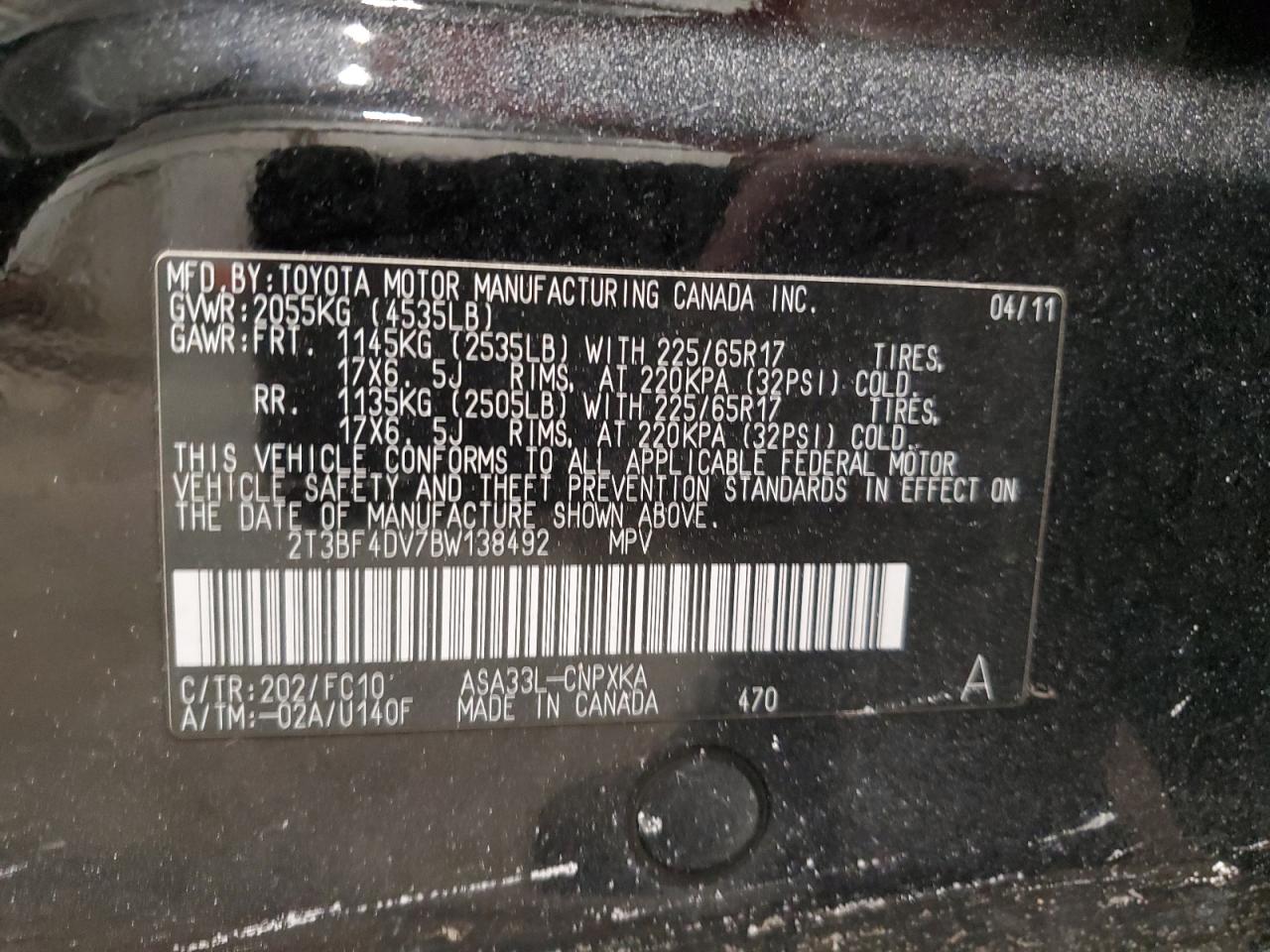 2011 Toyota RAV 4 - Image 13