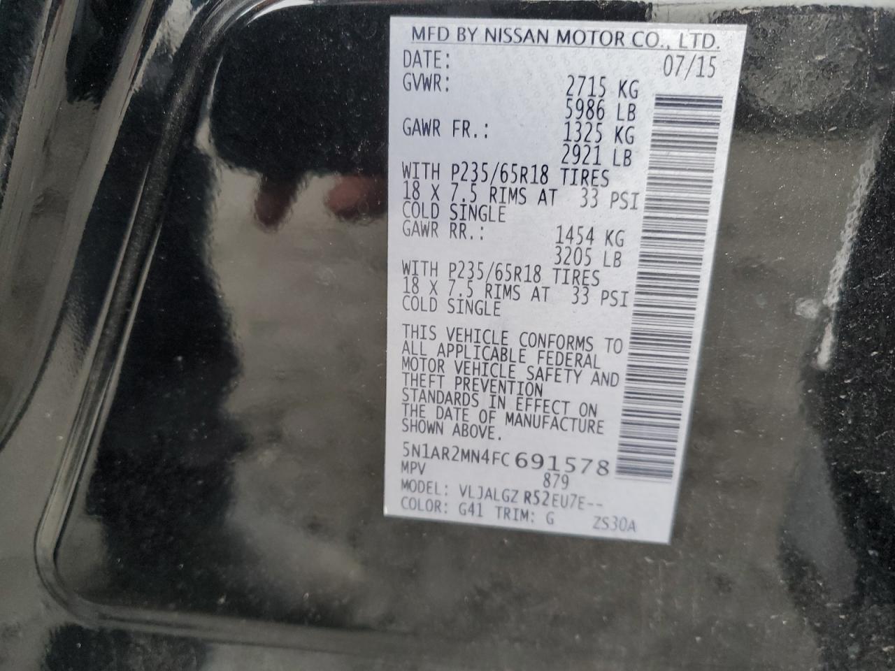 2015 Nissan Pathfinder - Image 13