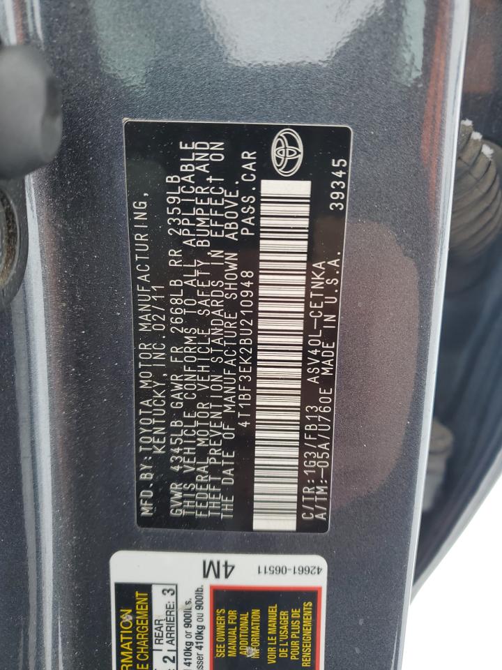 2011 Toyota Camry - Image 12