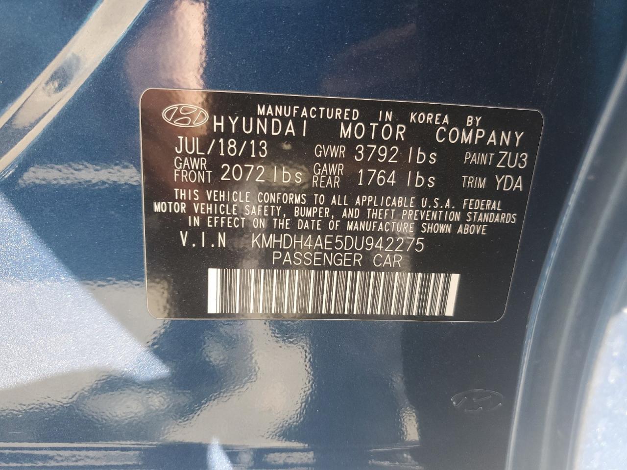 2013 Hyundai Elantra - Image 13