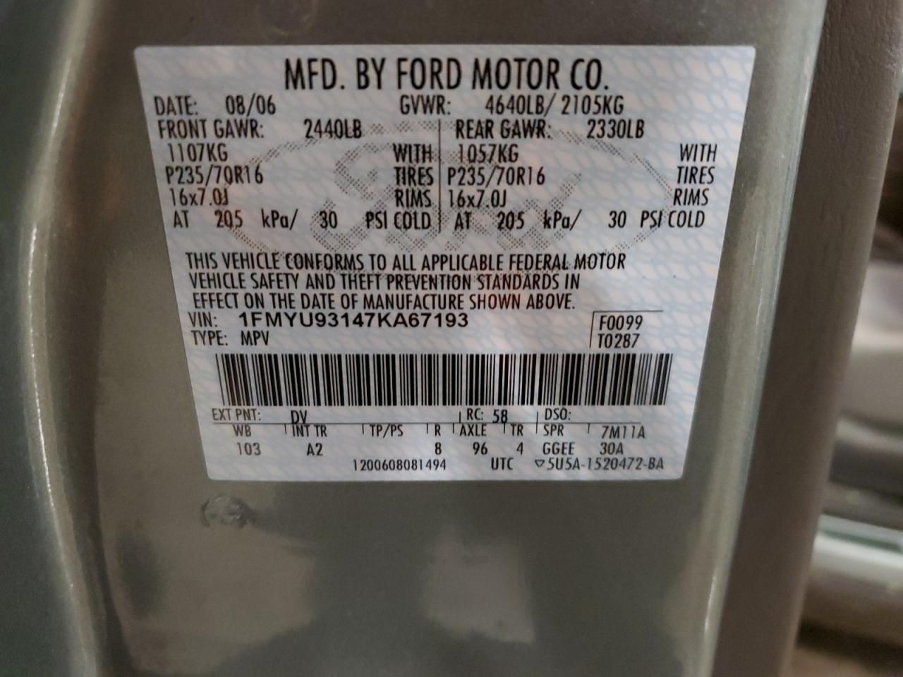 2007 Ford Escape - Image 13