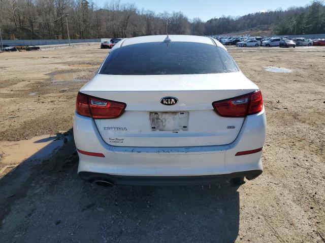  KIA OPTIMA 2014 White