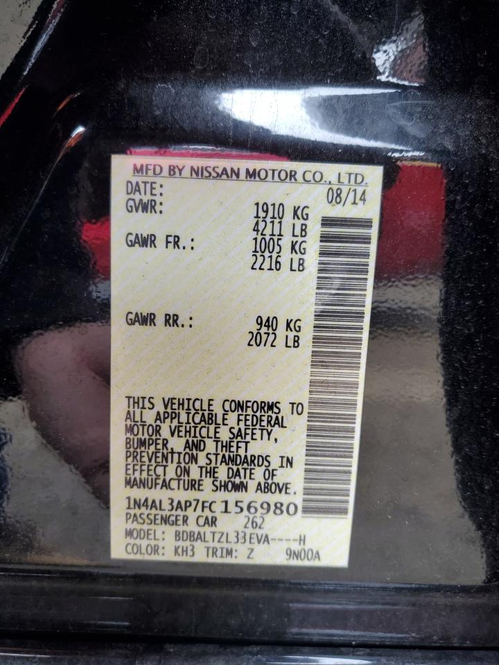 2015 Nissan Altima - Image 12