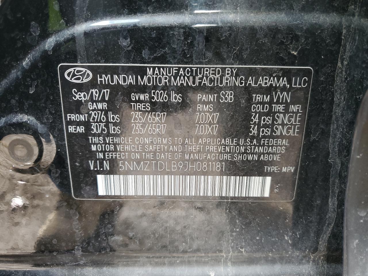 2018 Hyundai Santa Fe - Image 15