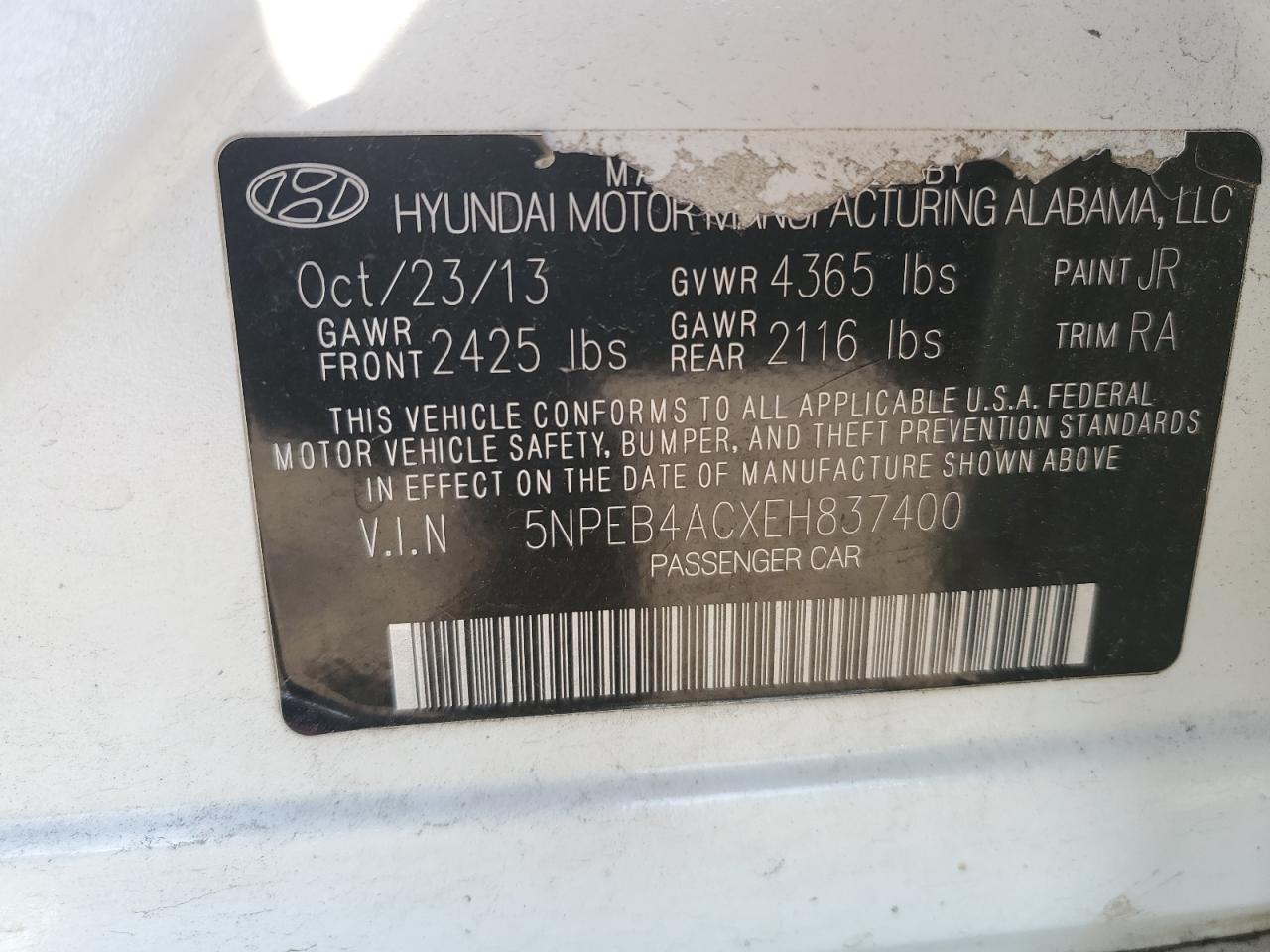 2014 Hyundai Sonata - Image 14