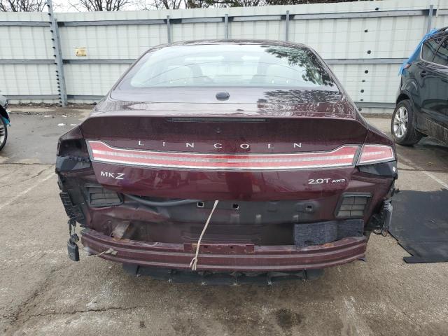  LINCOLN MKZ 2017 Burgundy
