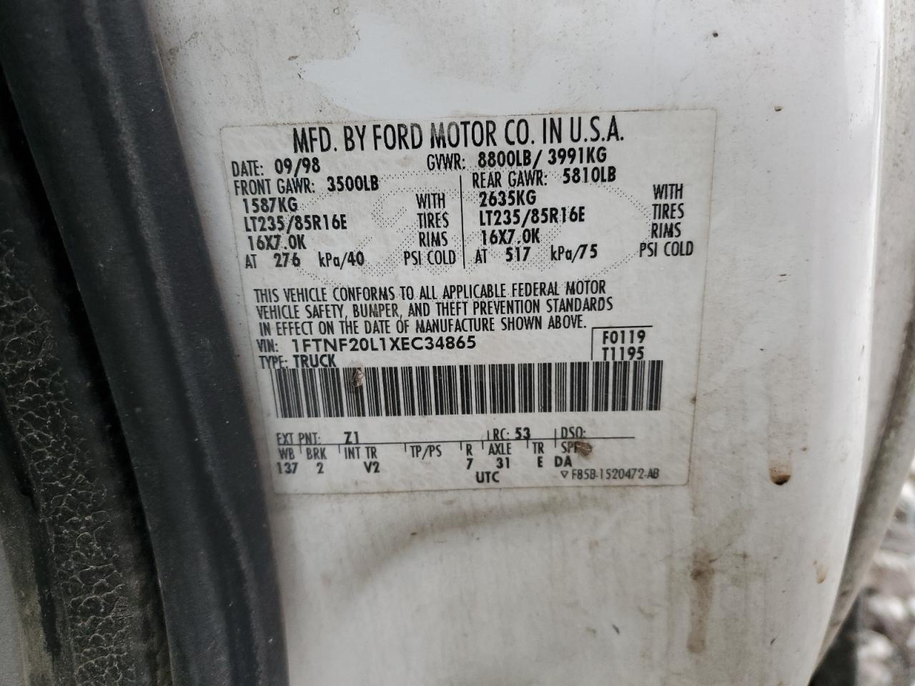 1999 Ford F250 - Image 12