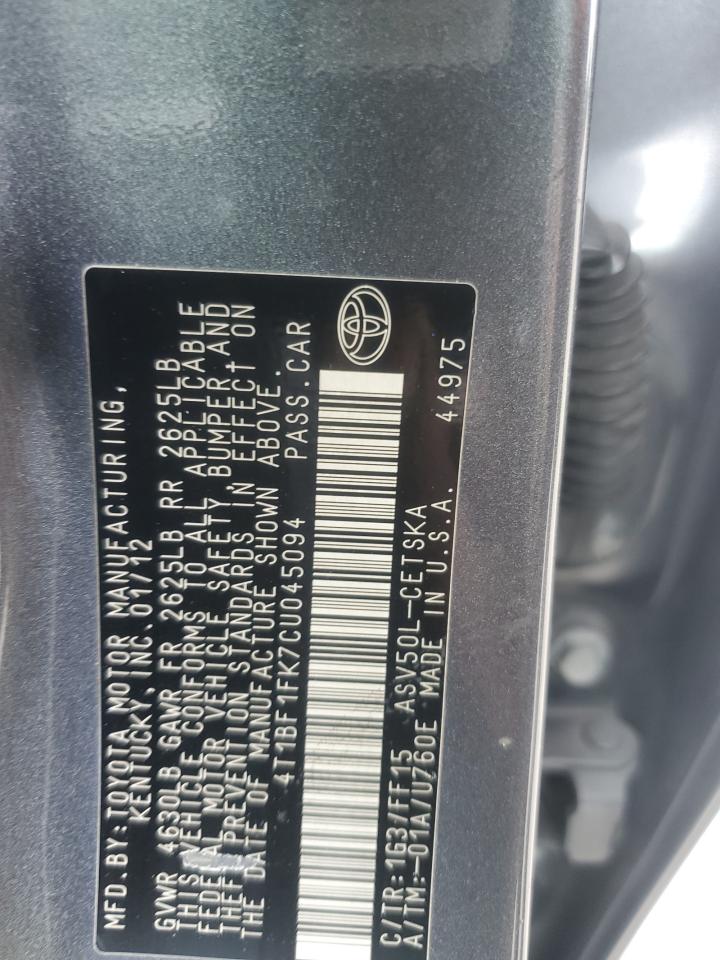 2012 Toyota Camry - Image 14