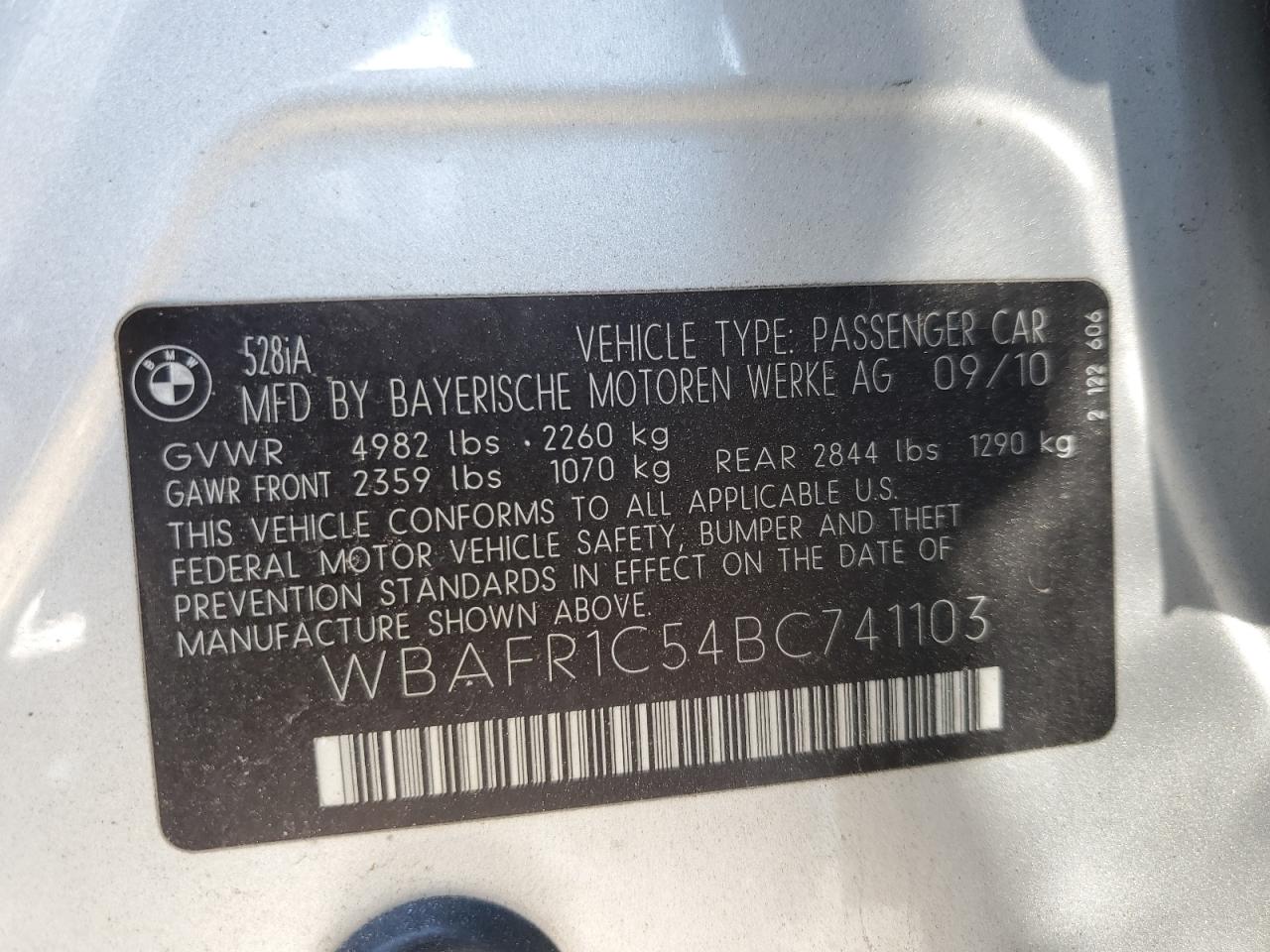 2011 BMW 5er - Image 12