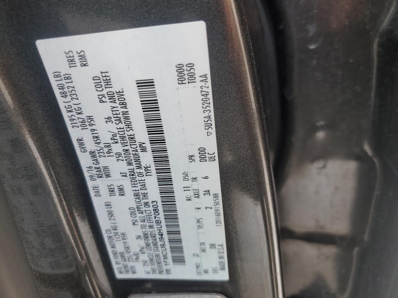 2017 Ford Escape - Image 13