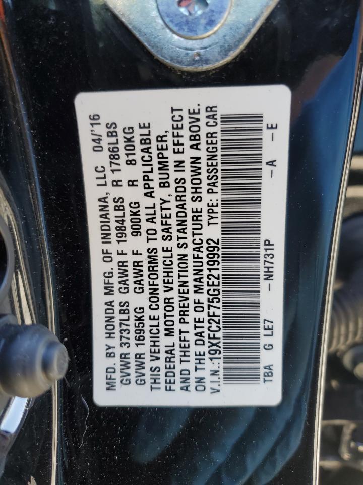 2016 Honda Civic - Image 14