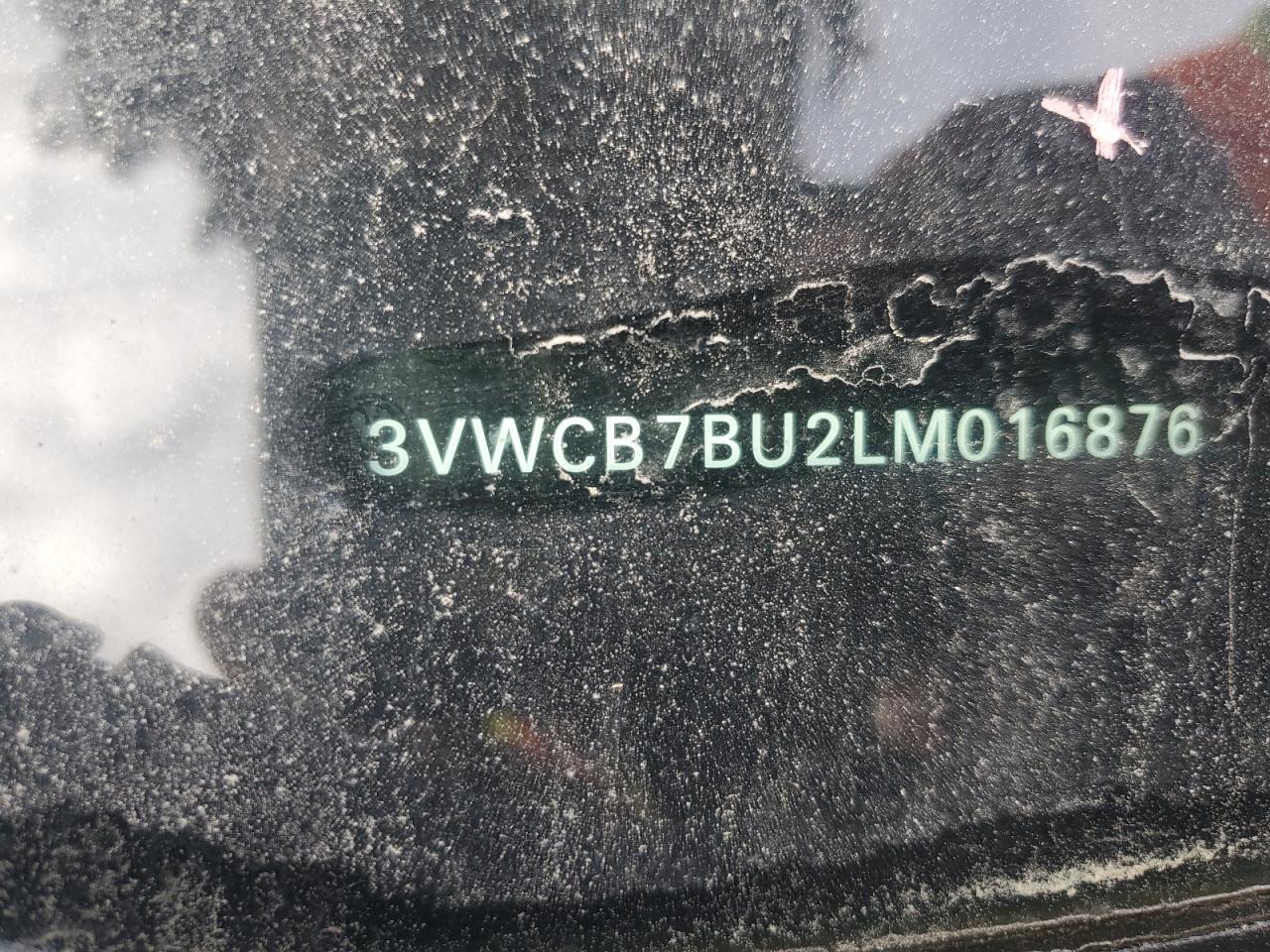 2020 Volkswagen Jetta S VIN: 3VWCB7BU2LM016876 Lot: 45697135