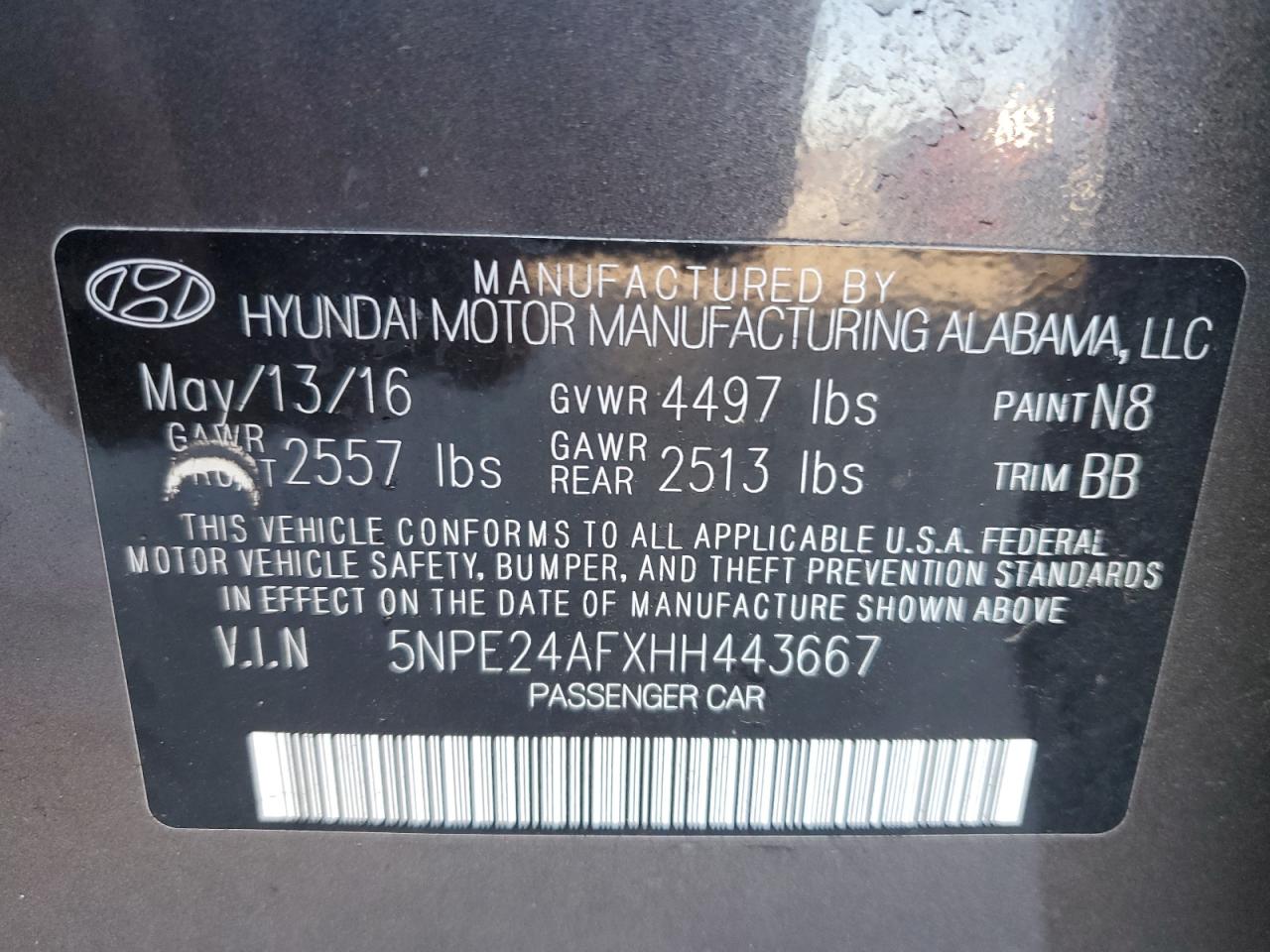 2017 Hyundai Sonata - Image 12