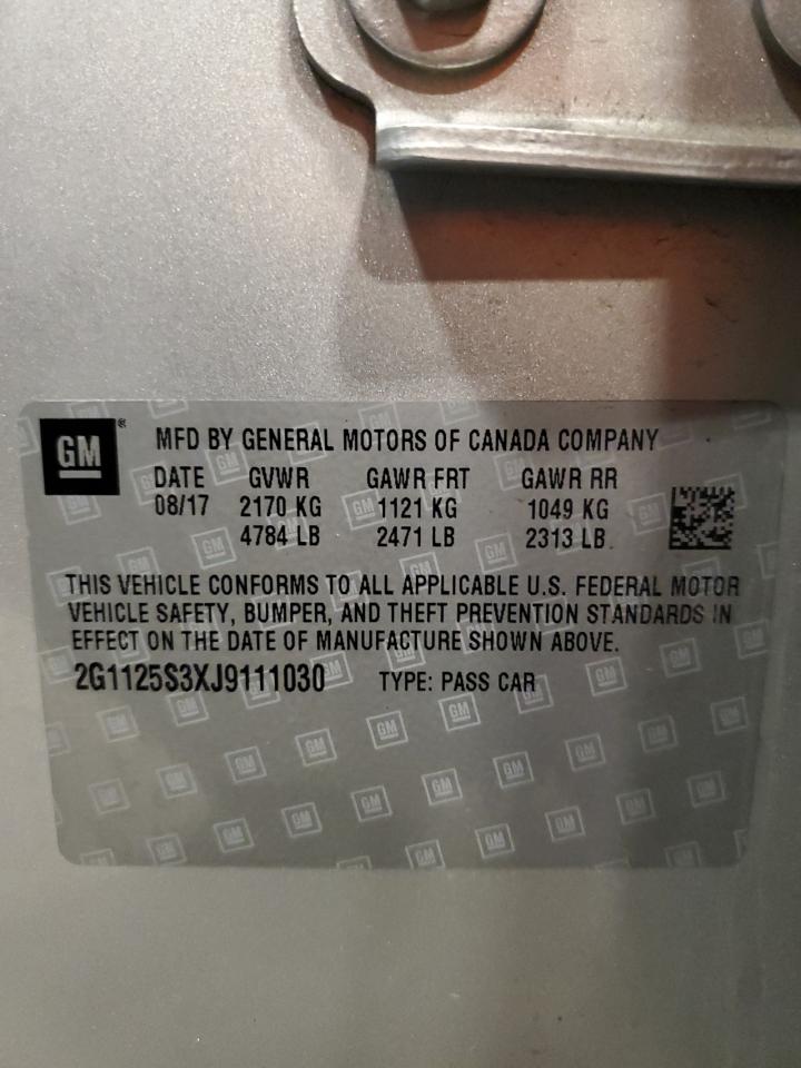 2018 Chevrolet Impala - Image 12