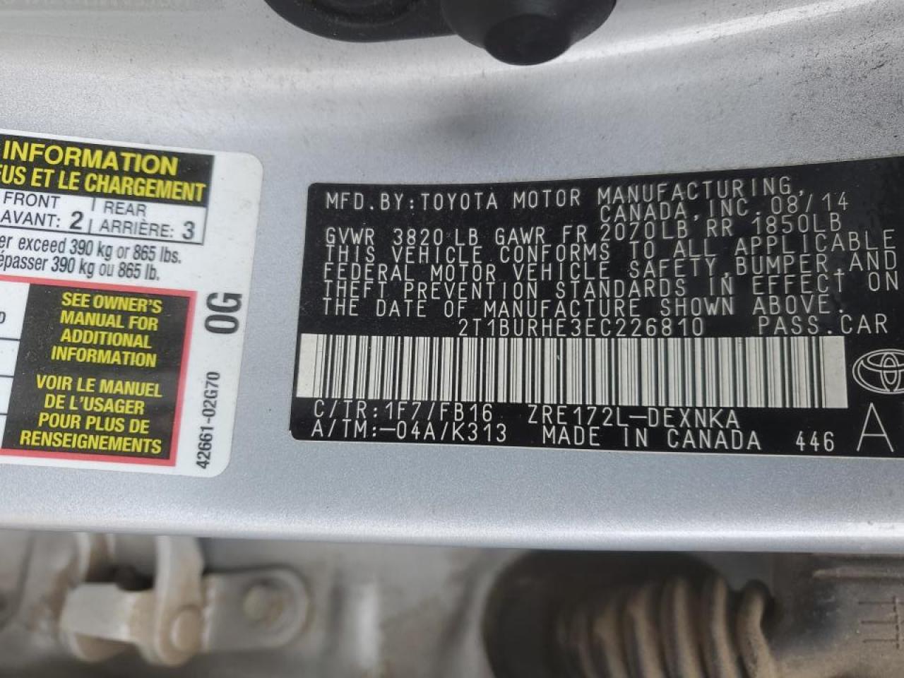 2014 Toyota Corolla - Image 12