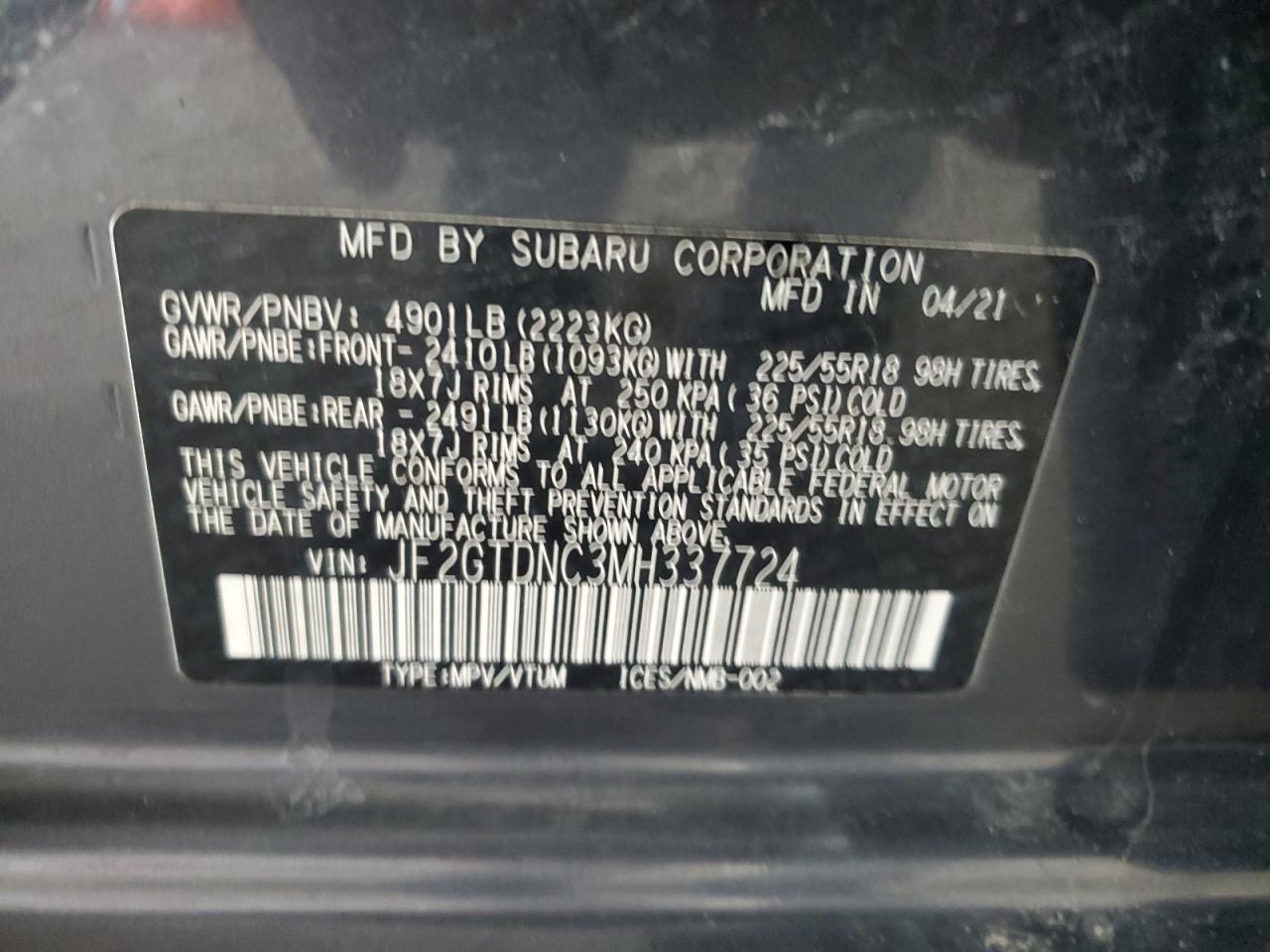 2021 Subaru XV - Image 14