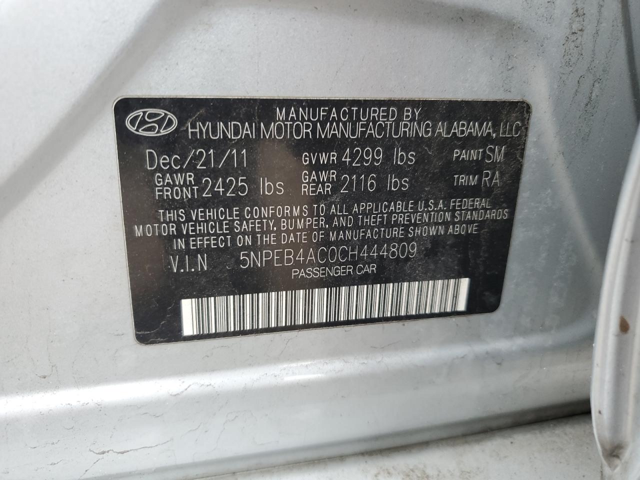 2012 Hyundai Sonata - Image 12