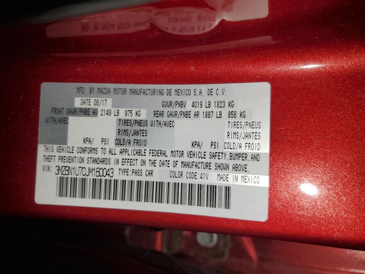 2018 Mazda 3 - Image 14