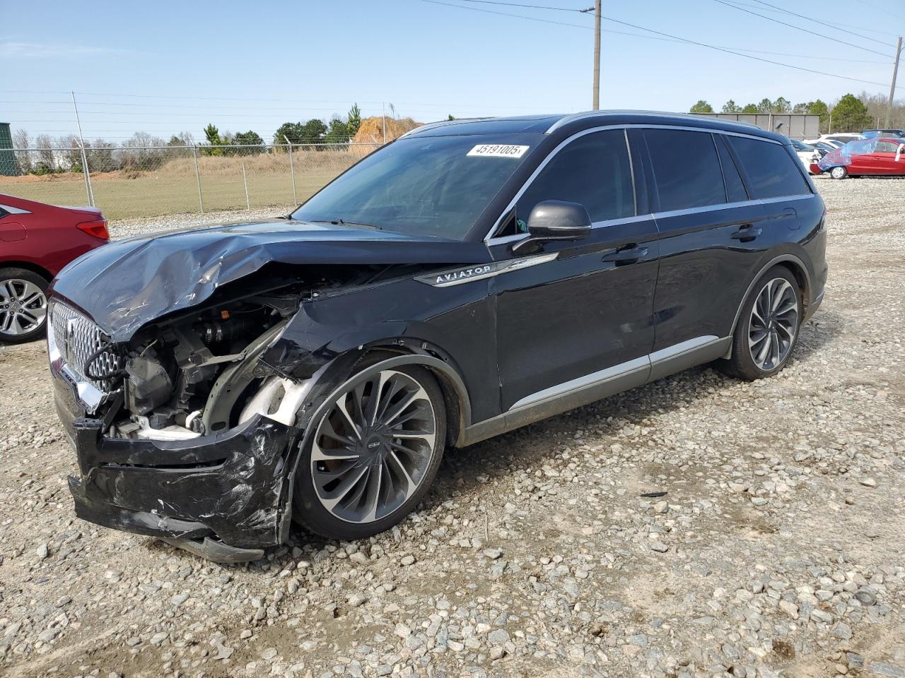 2020 Lincoln Aviator Reserve на продаже в Tifton, GA - Front End