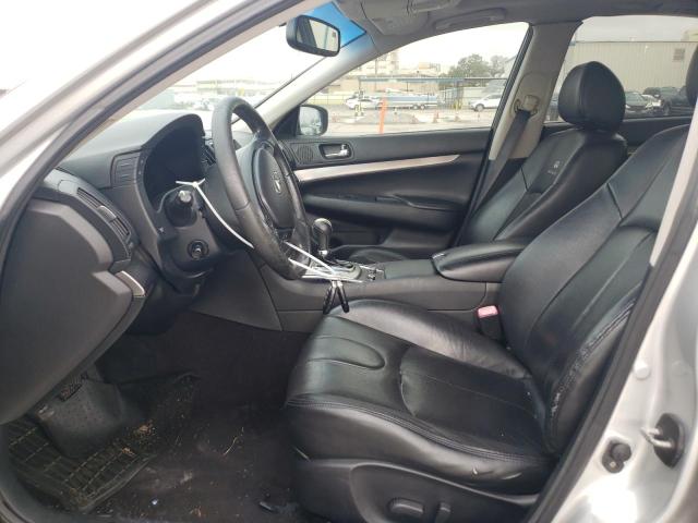 Седаны INFINITI G37 2013 Серебристый