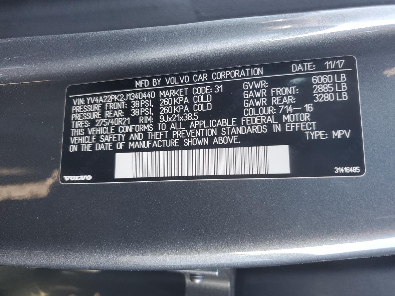 2018 Volvo XC90 - Image 14