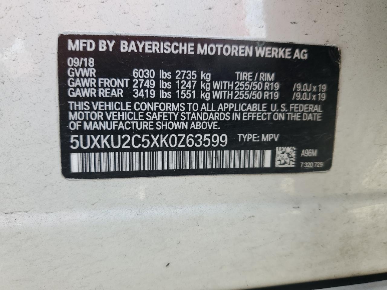 2019 BMW X6 - Image 14