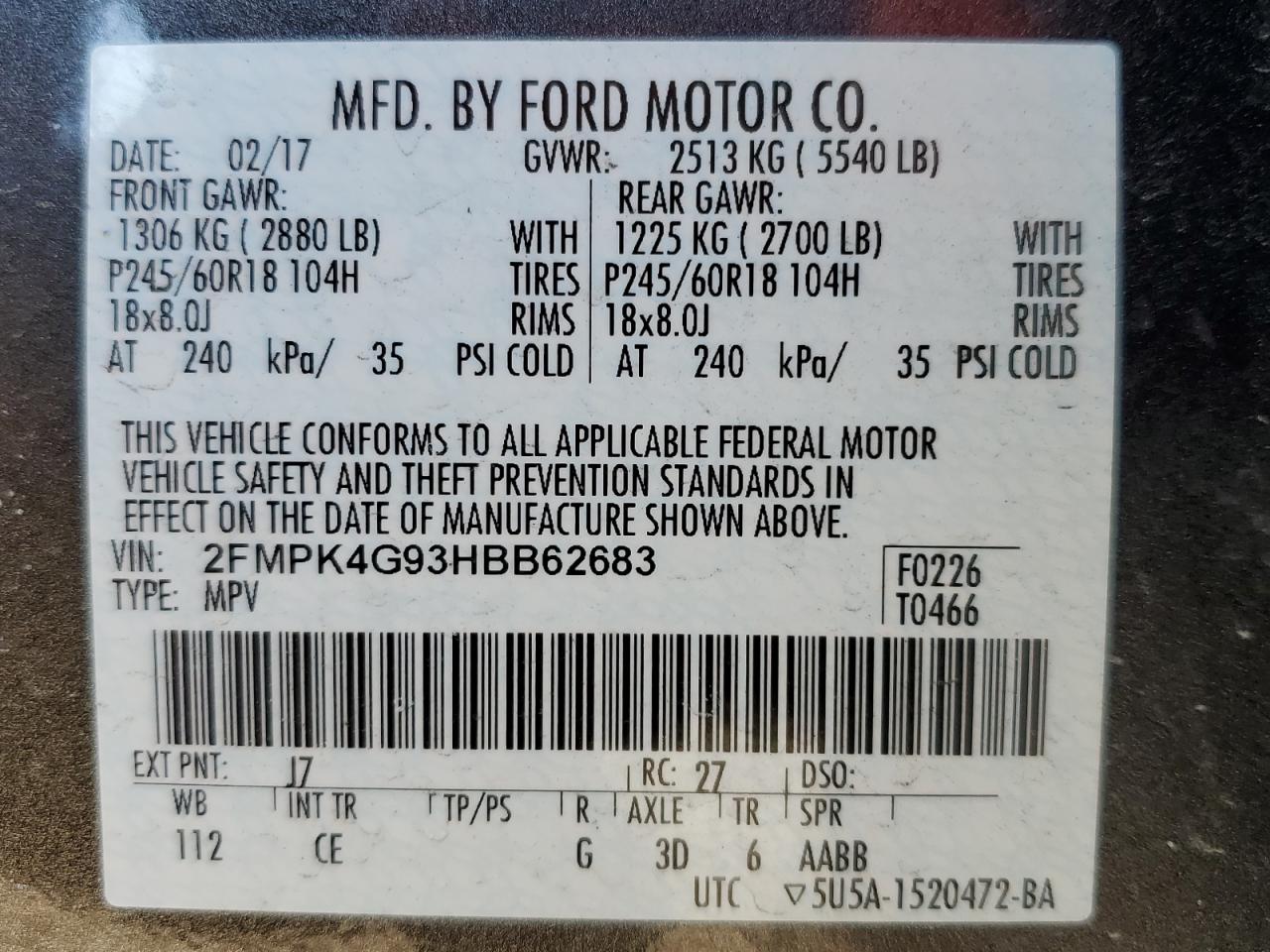 2017 Ford Edge - Image 14